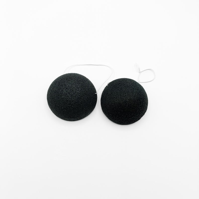 Konjac Facial Sponge - Charcoal Infused