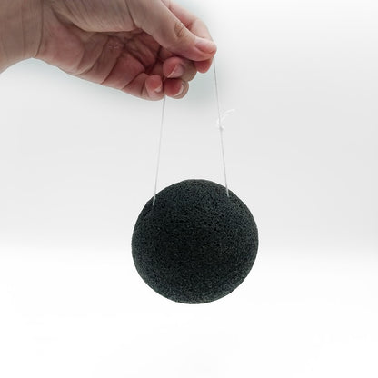 Konjac Facial Sponge - Charcoal Infused